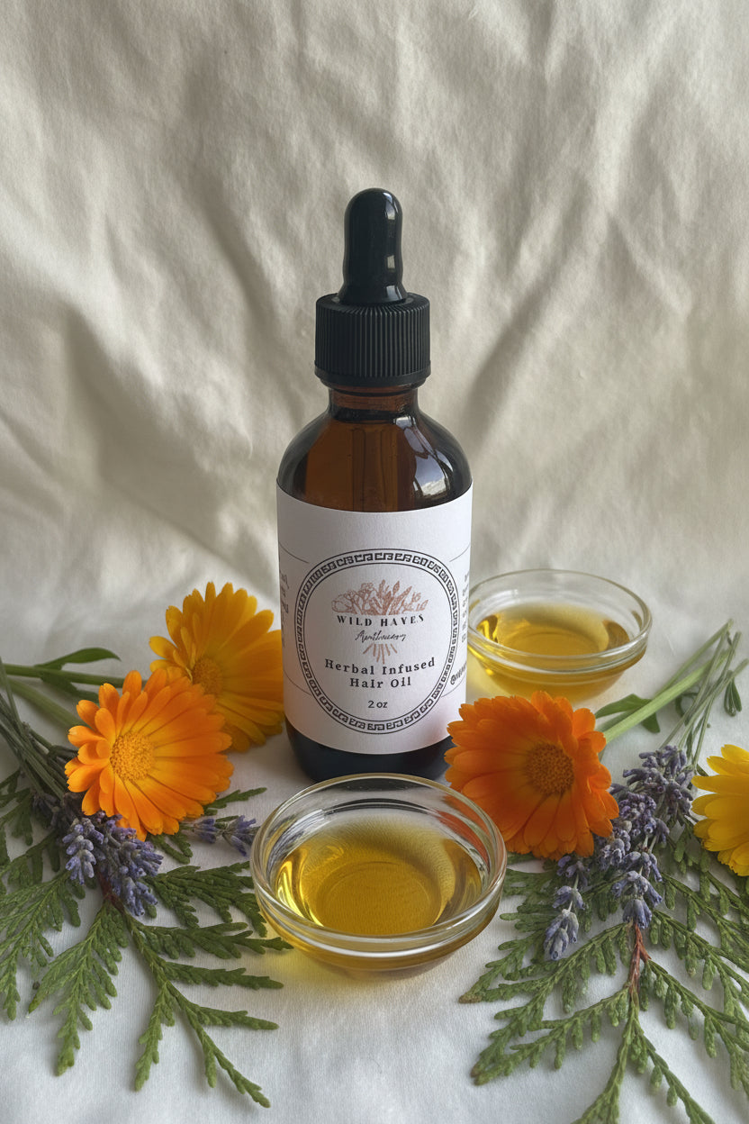Herbal Infused Hair Oil